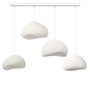 Opviq Lámpara de araña Loval-Set-Lora-50-4-C-Nua Blanca